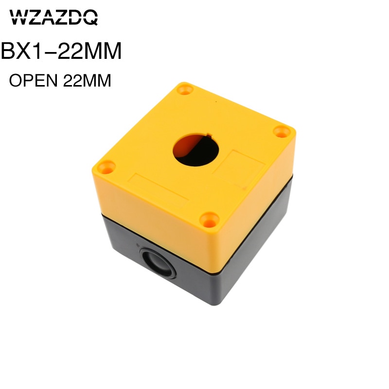 BX1-22 single hole button box 1 hole one hole button box control box one open hole 22MM.