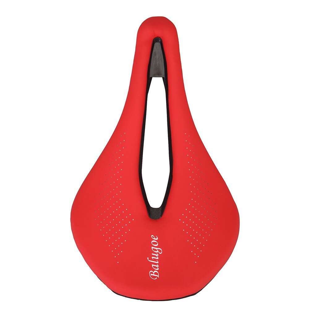 Fiets Zadel Racefiets Breed Zitkussen Comfortabele Zachte Zadel Mountainbike Seat Bag Fiets Seat Cover Bike seat: Rood