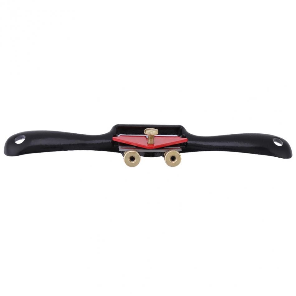 9 Inch Plane Spokeshave High Hardness Setting Woodworking Edge Hand Trimming Tool With Screw for Lover School Practice Class