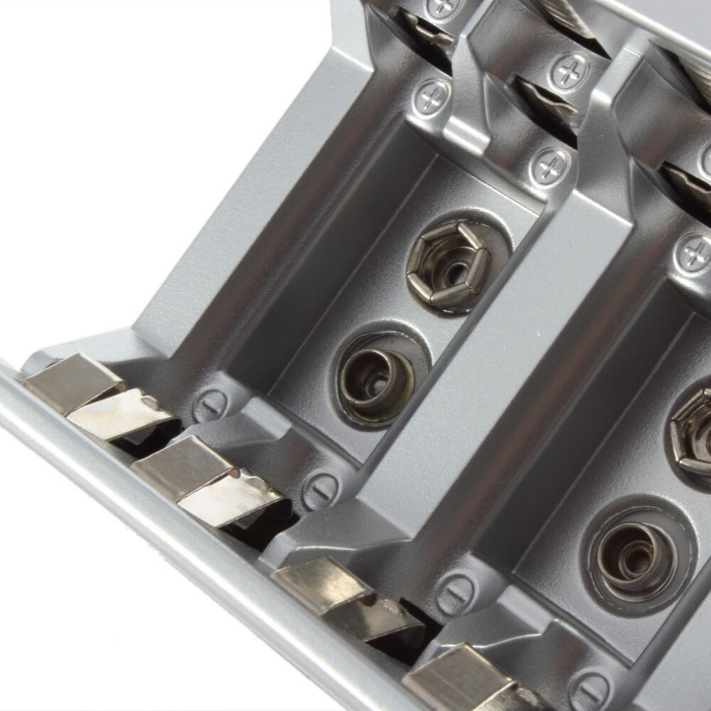 Rechargeable Battery Charger AA AAA 9V Ni-MH Ni-Cd Batteries Wall Desk Charging Chargers for Travel EU Plug