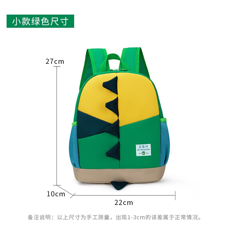 Kleuterschool Rugzak Kinderen Schooltassen Voor Jongens Basisschool Rugzak Meisjes Kids Baby Orthopedische Schooltassen Mochila Zuigeling: small green