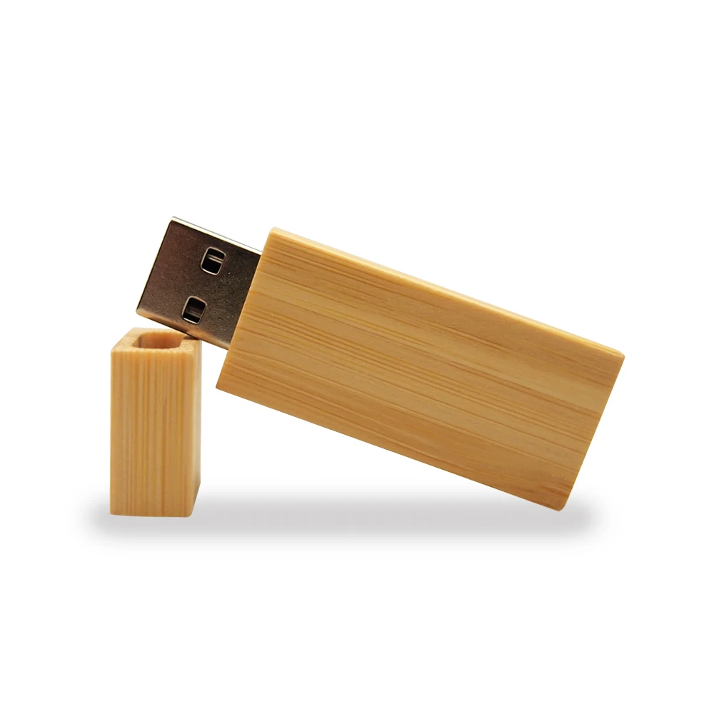 Usb 2.0 Houten Usb Pen Drive 4Gb 8Gb 16Gb 32Gb Usb Flash Drive Cadeau Geheugenstick Flashdrive Bruiloft Geheugen Cadeau Usb: WHITE / 16Gb