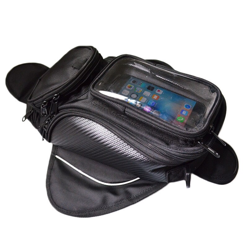 Motorcykel tank taske slung skuldertaske stor mobil skærm navigations taske vandtæt magnetisk motorolie brændstoftank taske: Gp-tank -045