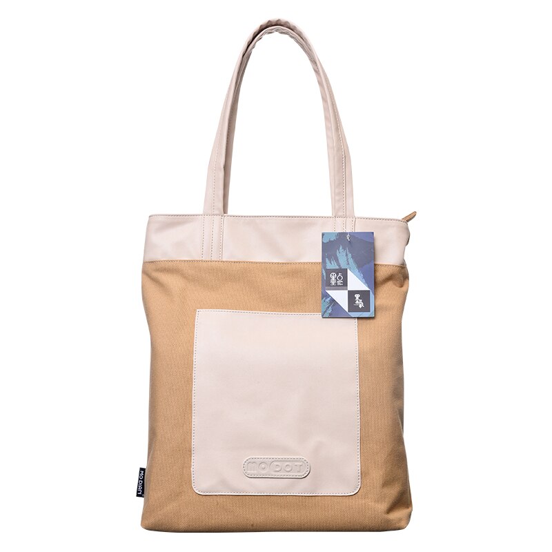 Hopfällbar shoppingväska pu canvas eko väska tryck förvaring handväska vattentät slitstark student tutorial väska