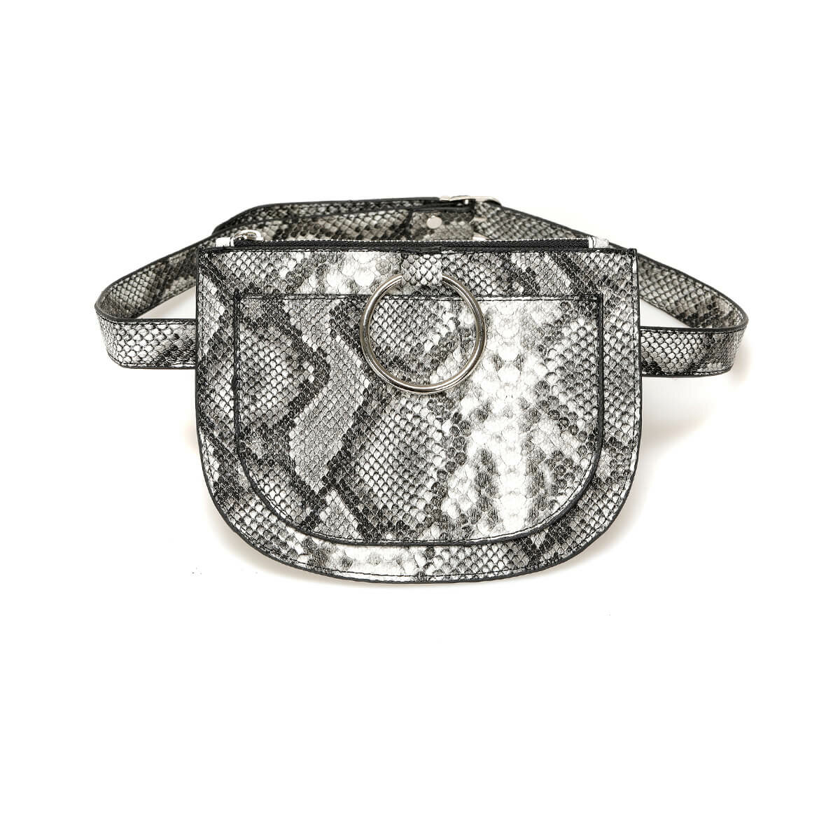 FLO TMK19018 85Z Schwarz Frauen Taille Tasche BUTIGO