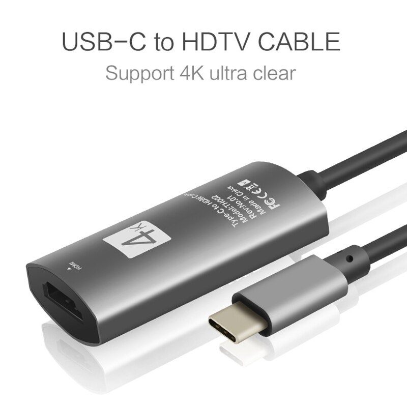 Type c usb-c til hdmi adapter kabel til samsung galaxy huawei telefon til tv hdtv konverter adapter