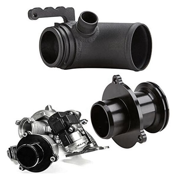 Highflow indløb turbo albue rør til vw golf  mk7 r til - a3 s3 tt 2.0 tsi mqb