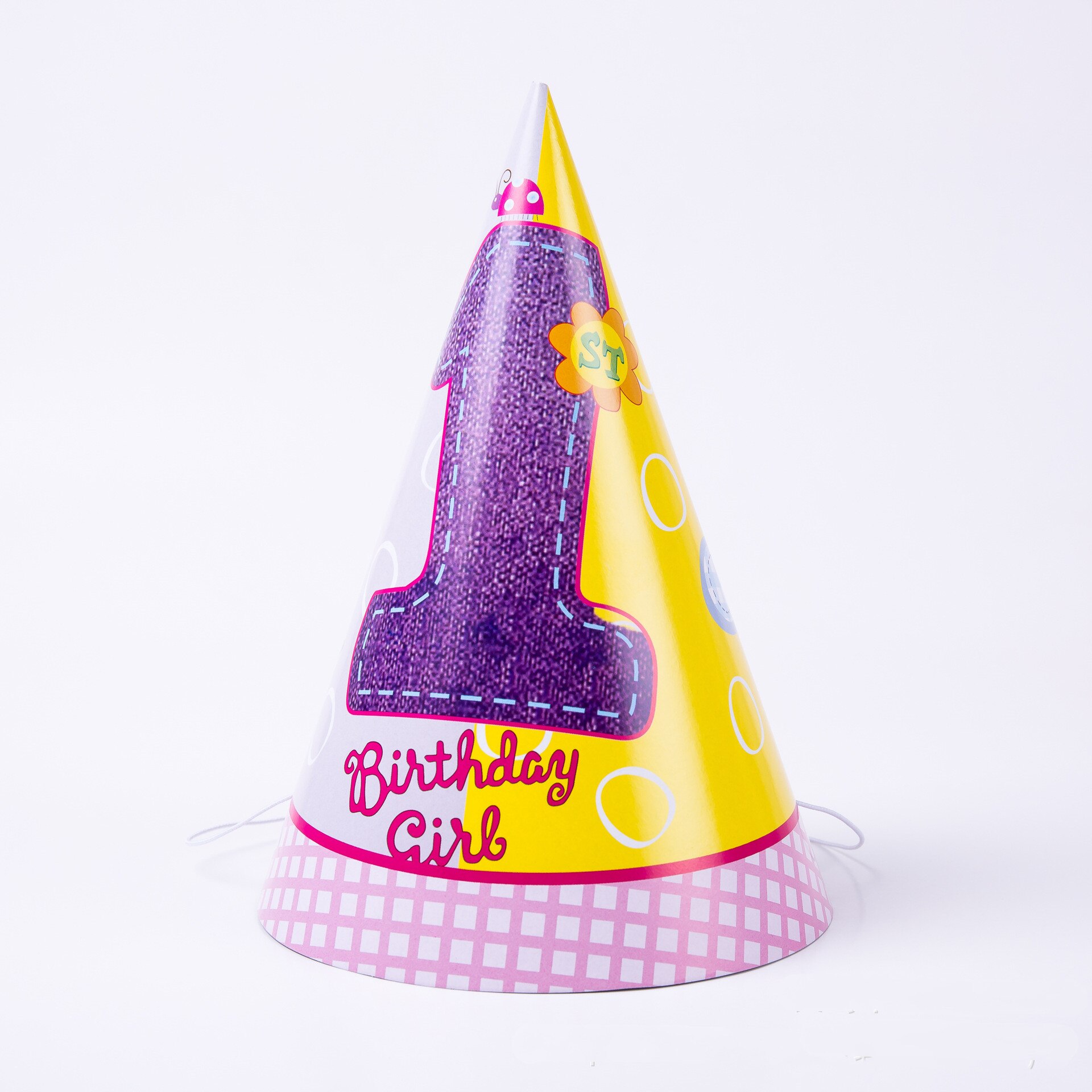 Baby Party Supplies Set 6 Servings 1 Year Old Flower Theme Birthday Party Supplies Set Baby Girls Party Supplies