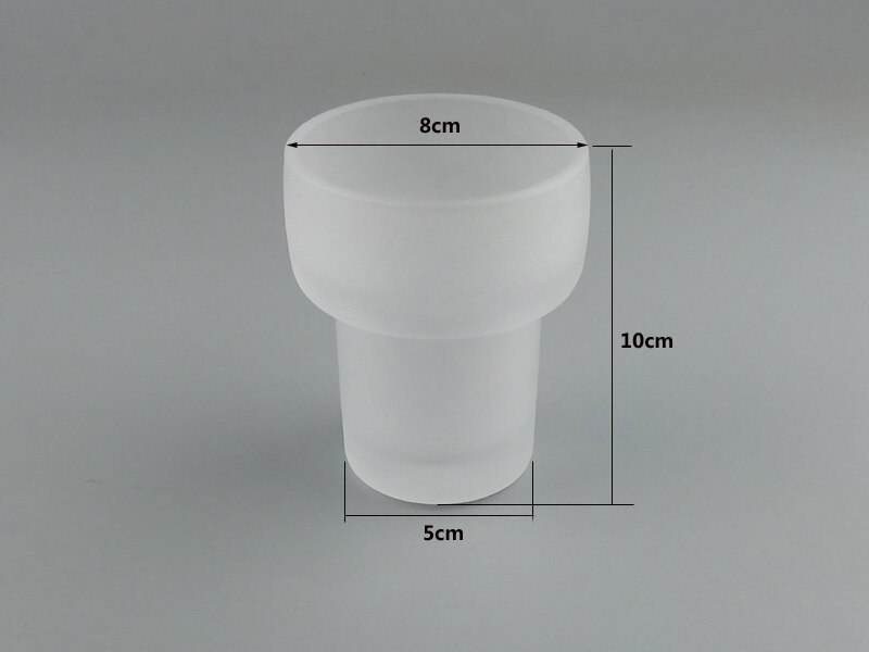 Glas rund / firkantet sæbeskål, reparationsdele: Model f