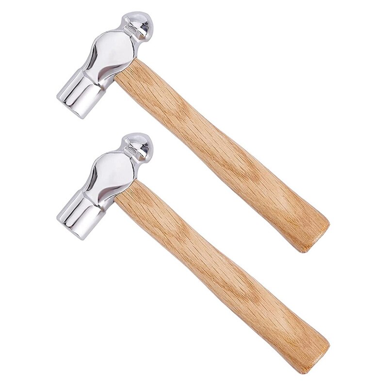 2 Stuks Retro Hamerstandbeeld Ei Crackers Vintage Sieraad Hamer Massage Tool Hamer Speelgoed Hamer Beukend Speelgoed Hamer Rustieke Hamer Tack Hamer Messing Mevrouw Mini Doen Alsof