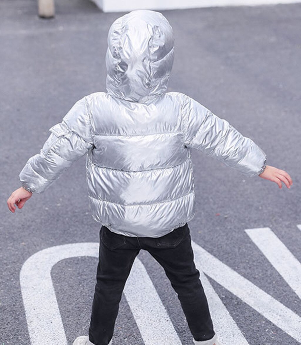 Winter Peuter Infant Kids Baby Grils Jongens Parka Lange Mouwen Hooded Outdoor Waterdichte Jas Down Jas Overjas Uitloper # G4