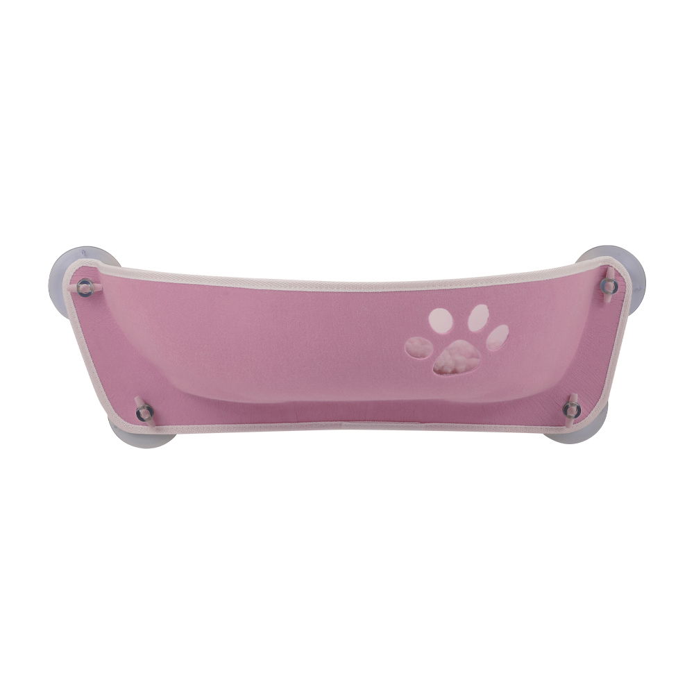 Gato mascota, ventana, cama, gato, ventana, percha, gato, ventana, asiento, Cama de Gato para gatos, descanso de casa, sol, pared, cama, jaula de hurón suave: Rosa