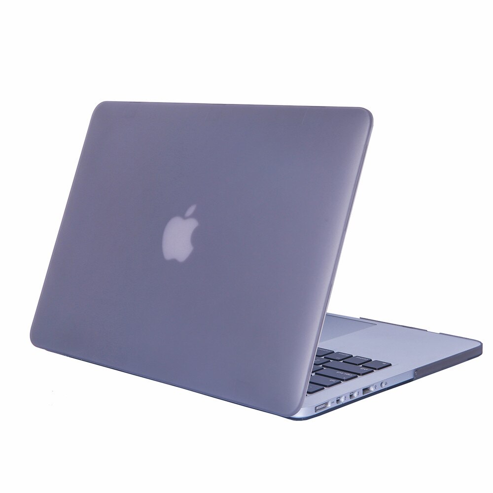 A1425 A1502 A1398 Matte Finish Laptop Case For Macbook Pro Retina 13.3" 15.4" protection cover shell: Gray / 15.4 A1398