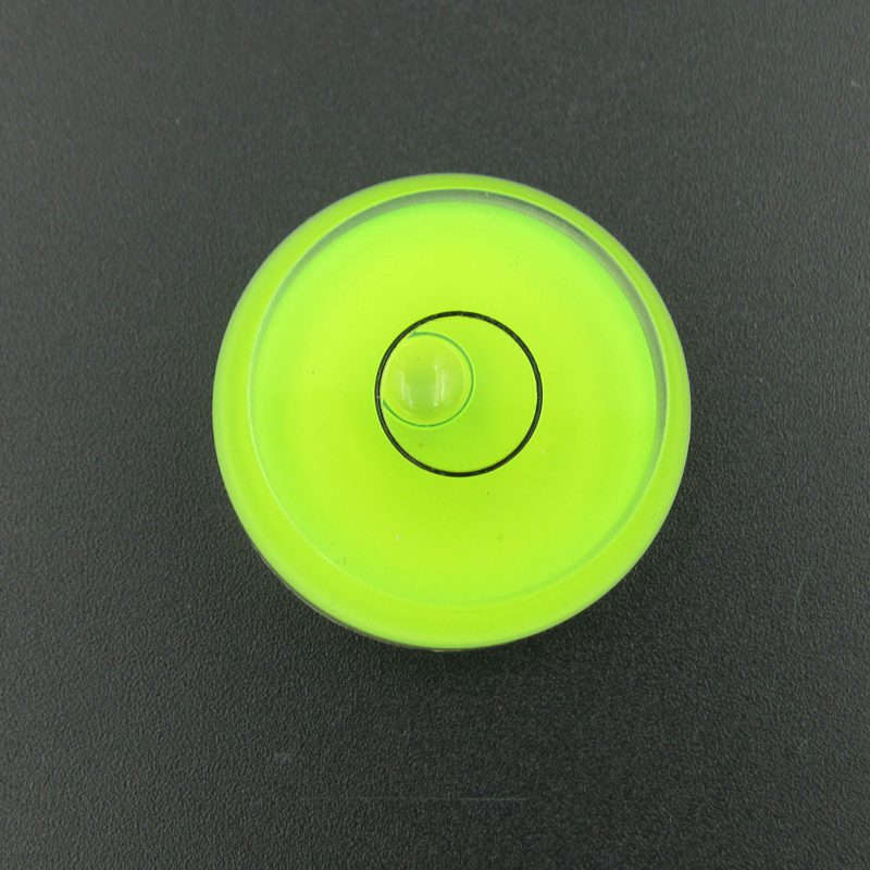 HACCURY Diameter 30mm Hoogte 11mm Precisie waterpas waterpas Circulaire Bullseye Niveau meting instrument: Groen