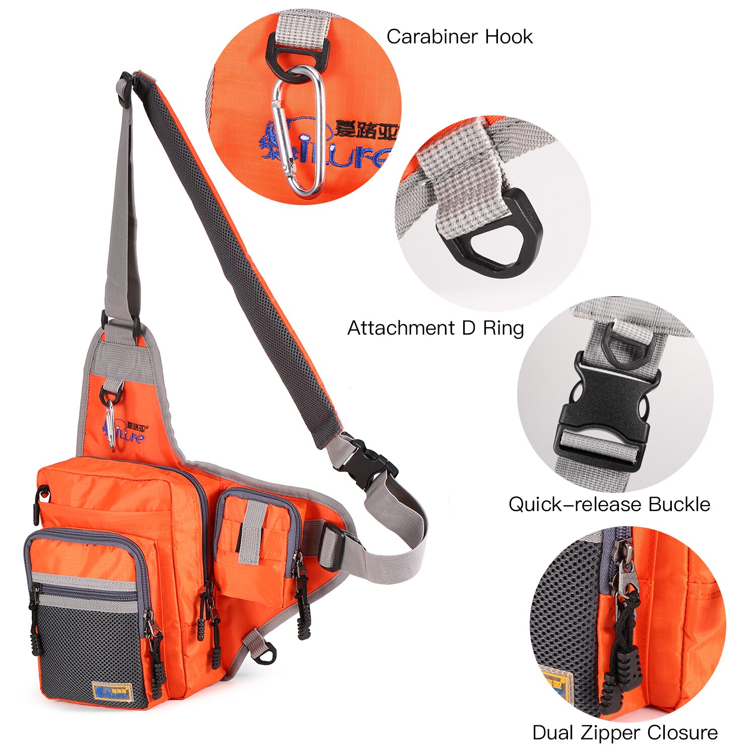 32x39x12cm mão ferramenta saco de pesca parafusos de lona à prova dwaterproof água pregos broca peças metal pesca viagem