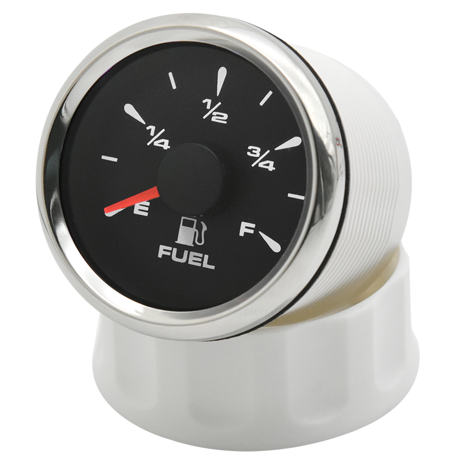 8 Color LED Auto Fuel Level Gauge with Fuel Level Sensor 0-190ohm Fuel Sender Unit Fit Fuel Indicator Level Meter RV Boat 9-32V