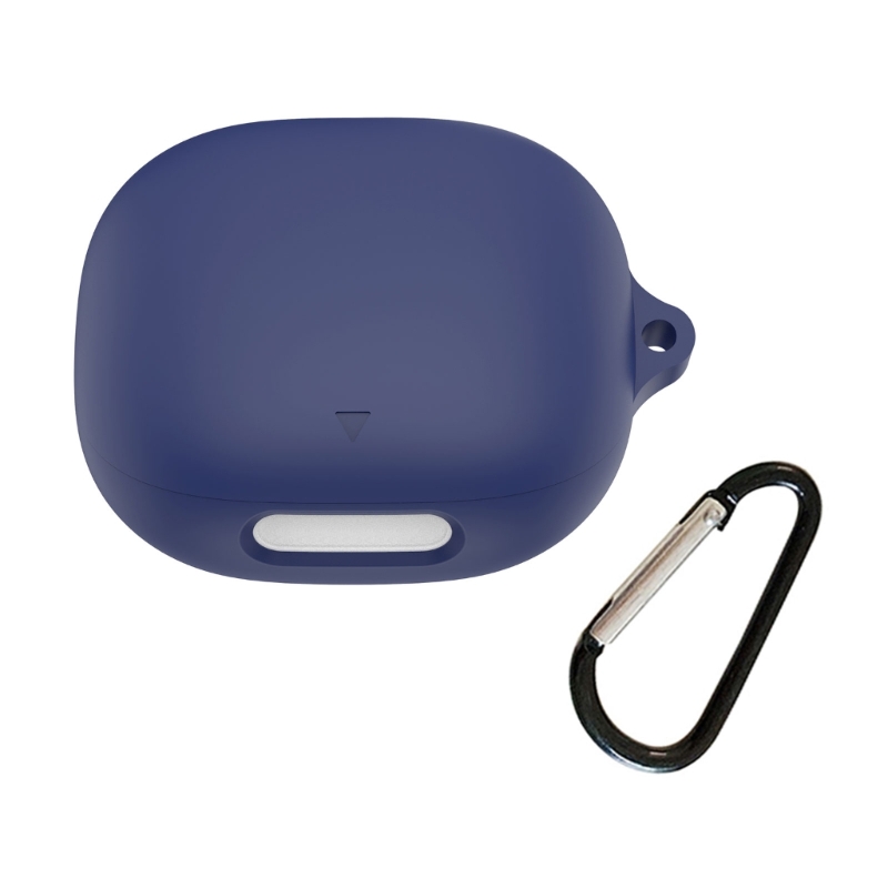 Estuche de transporte de silicona para auriculares Anker Soundcore Liberty 4 Pro, funda protectora resistente a los arañazos y a prueba de arañazos: Azul oscuro