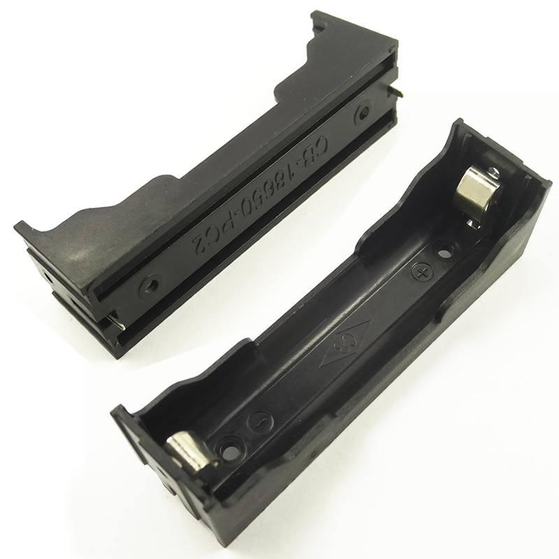 ATORCH ABS 18650 Battery box Plastic DIY Tester Holder Case Storage Box for 1X 18650 power bank 3.7V&quot; with Hard Pin