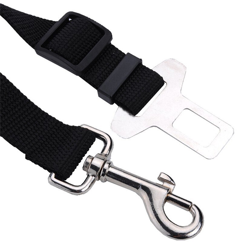 5 Kleuren Pet Veiligheidsgordels Hond Auto Veiligheidsharnas Terughoudendheid Lead Leash Reizen Clip