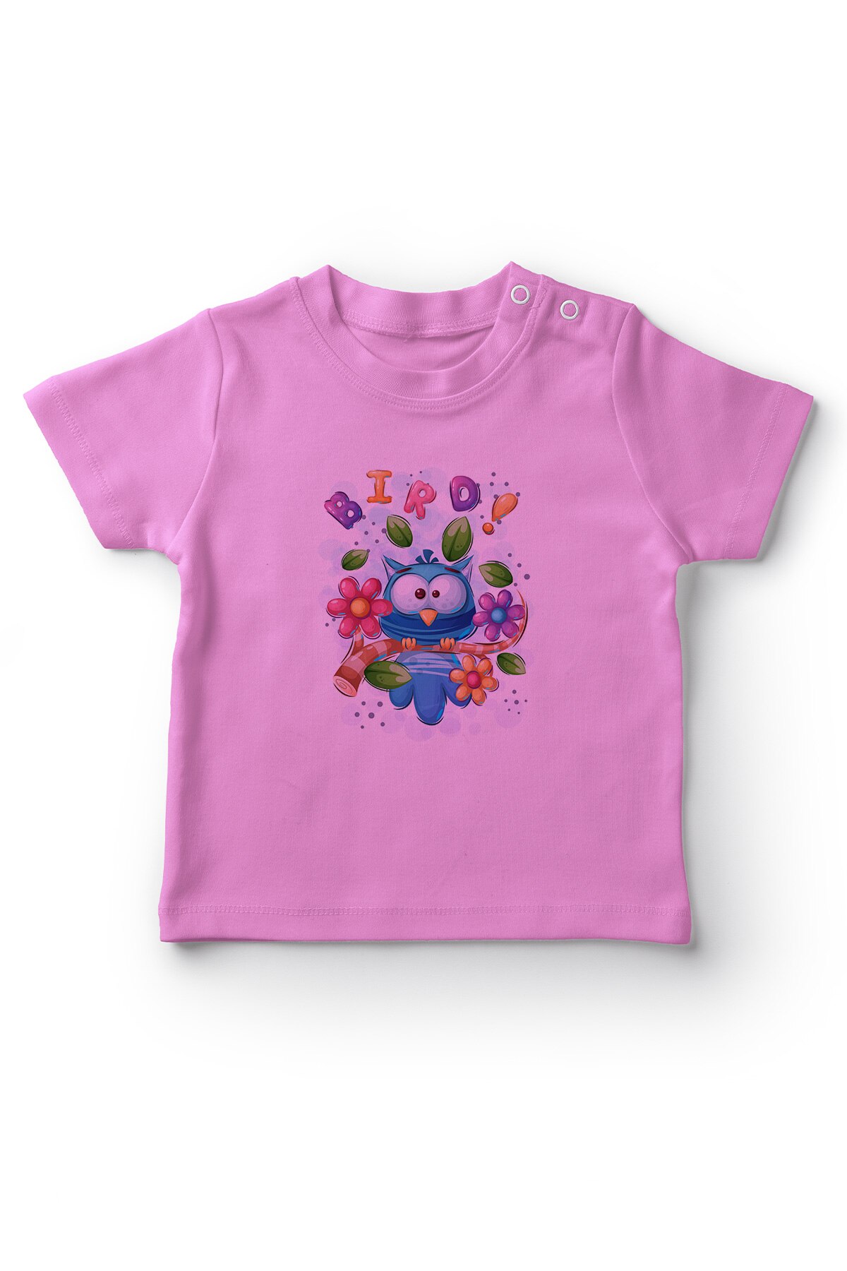 Camiseta rosa de Angemiel para bebé