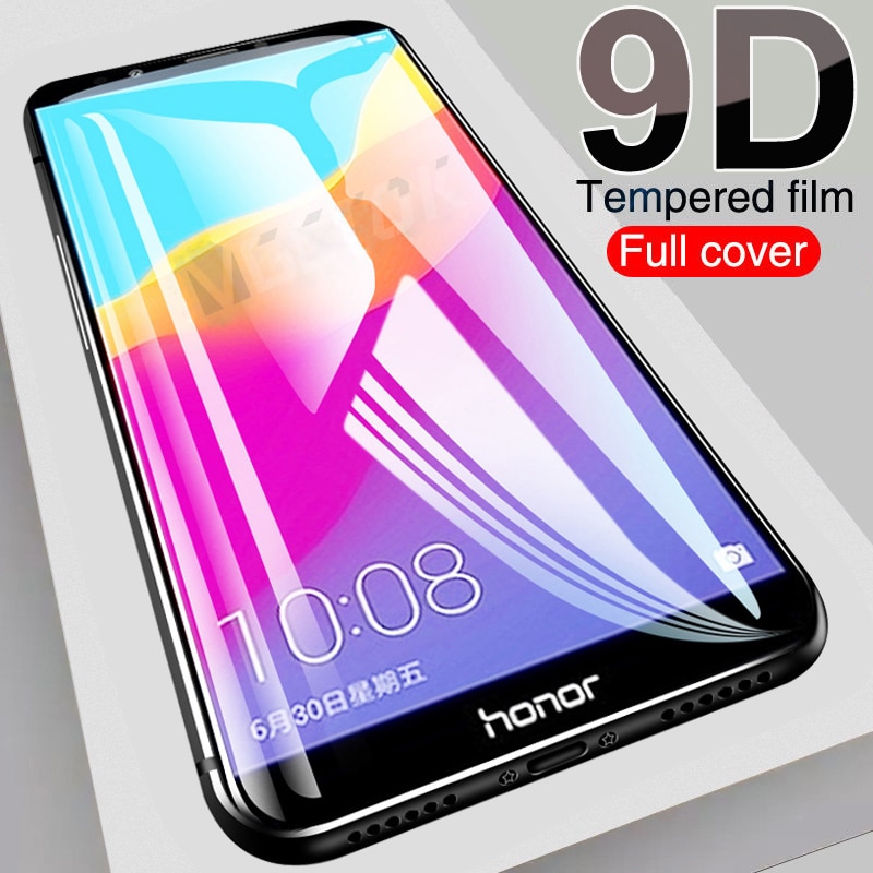 9D Volle Abdeckung Schutz Glas Für Huawei Honor 7A 7C 7S 7X Gehärtetem Glas Für honor 8 9 Lite v9 Spielen Screen Protector Film Fall