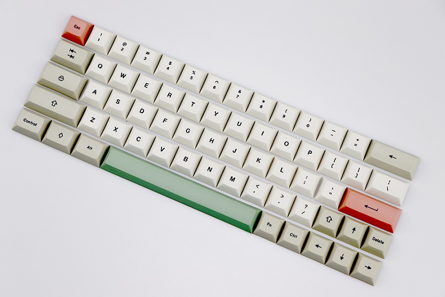 In Stock PBT DSA 9009 Keycap Set dye subbed keycaps: 64 keys