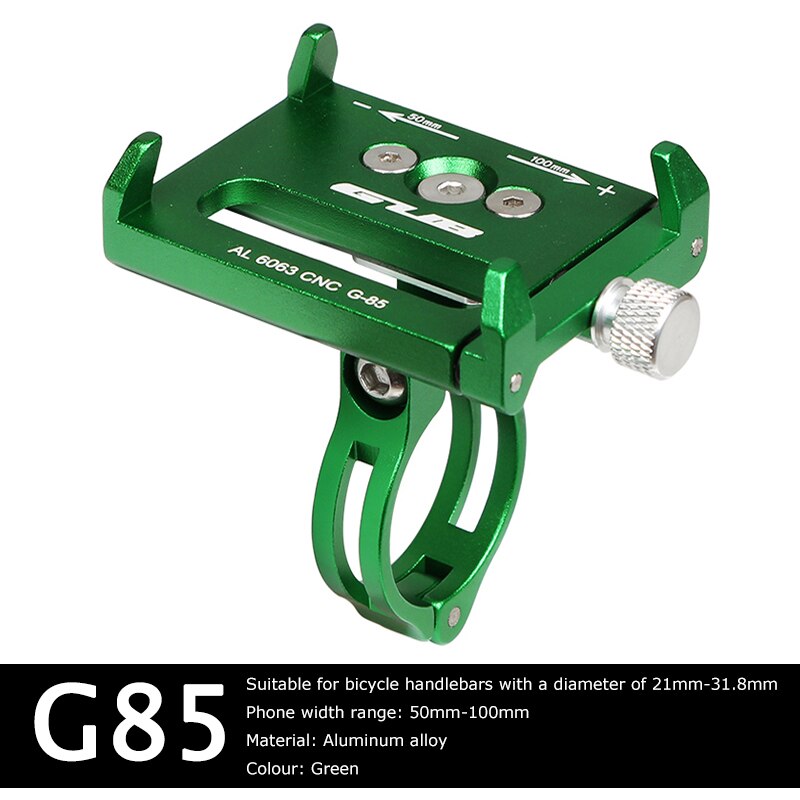 Gub Aluminium Fiets Telefoon Houder Fiets Mobiele Houder Fietsen Telefoon Houder Mtb Accessoires Soporte Mobil Bicicleta: Paars