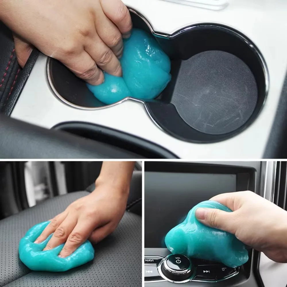 1Pc Hohe Effizienz Staub Entfernen Gel Auto Innen Sauber Magie Schlamm Universal- Haushalt Tastatur Schreibtisch Reinigung Werkzeug Auto Zubehör