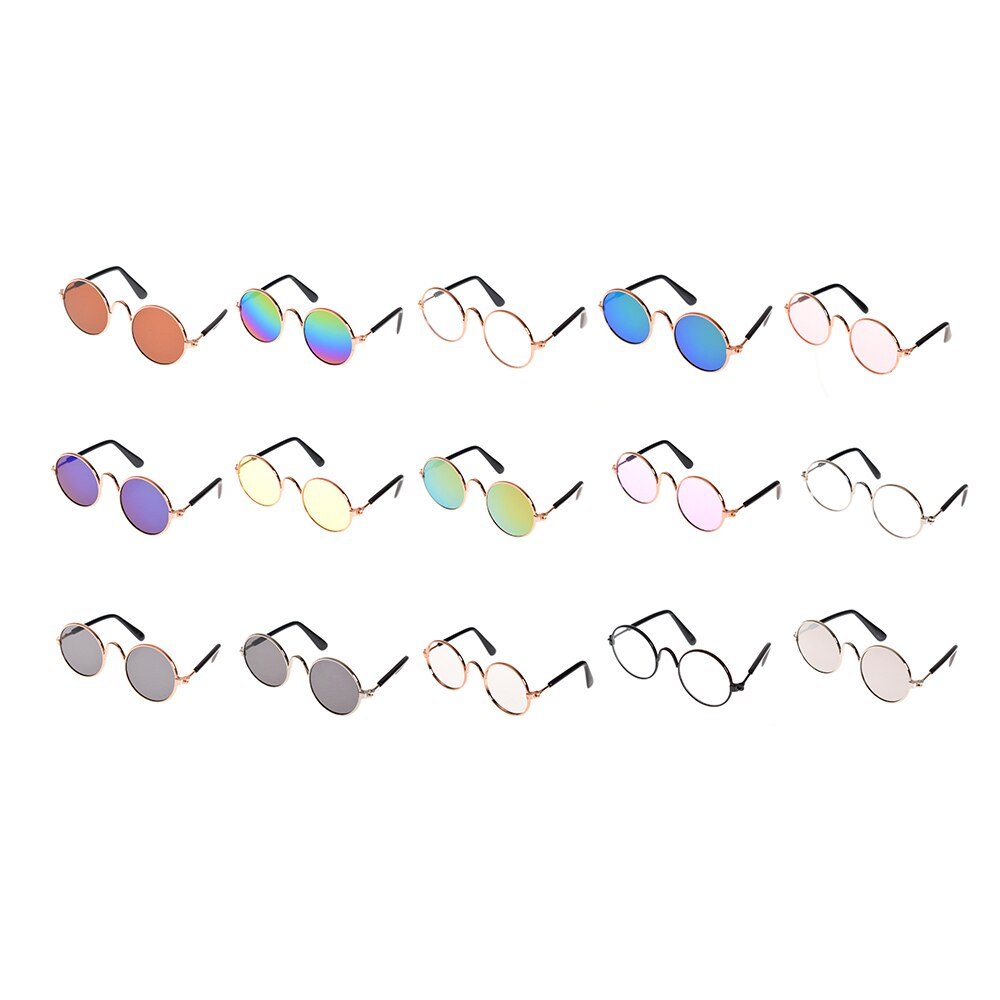 Lunettes de soleil pour animaux de compagnie, 8 Cm, petit chiot chat, Protection des yeux, drôle chien, fournitures de décoration