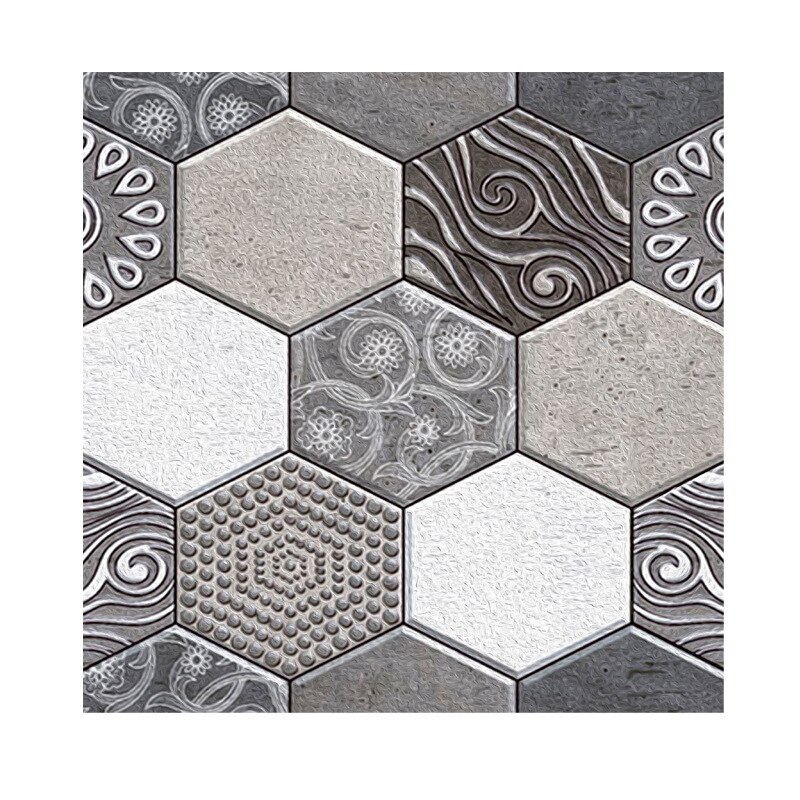 3D Three-Dimensional Stickers Self-Adhesive Cultural Wall Stickers TV Background Wall Paper Wallpaper Wall Decoration