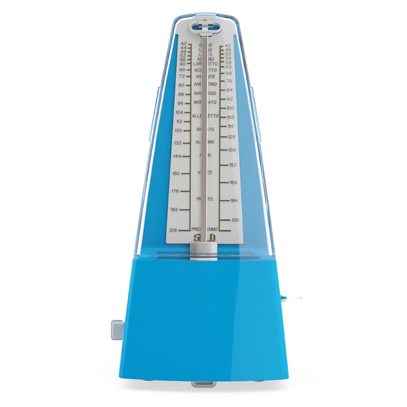 Mechanical Metronome Wood Grained Loud Sound/High Precision for Piano/Guitar/Violin/Drum and Other Instruments: BL