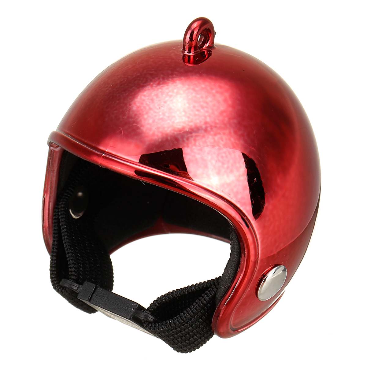 1PC Chicken Helmet Small Pet Hard Hat Bird Duck Quail Hat Headgear Chicken Helmet Bird Head Helmet Pet Supplies Outdoor Decor: Electroplating red