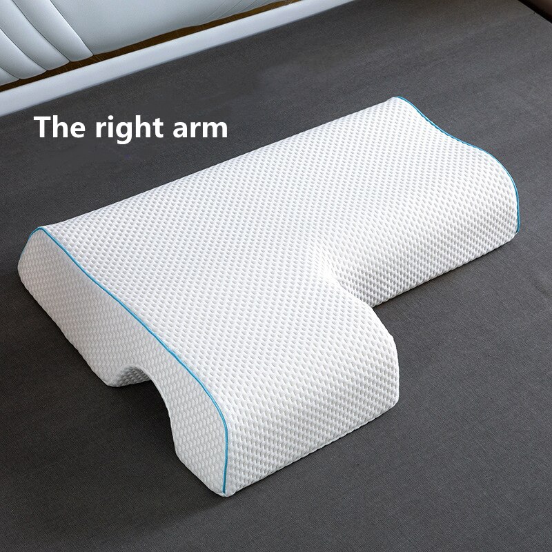 Couple Pillow Rebound Pressure with arm hole Health Neck Pillow with Multifunction Dead Arms Couple Pillow Office Napping
