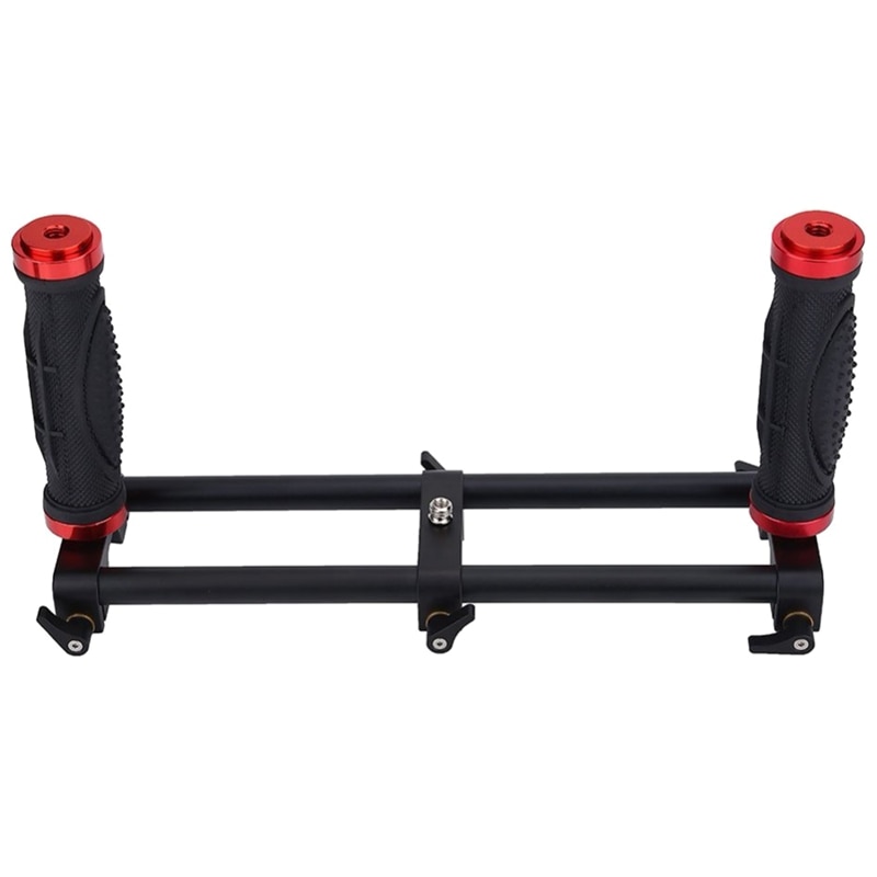 Dual Handle Grip Bracket Kit for Beholder Ms1 Ds1 Ec1 3 Axis Handheld Dslr Camera Stabilizer Gimbal Bracket: Default Title