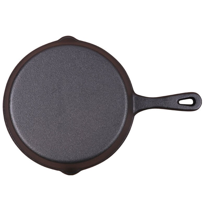16cm 20cm støbejernsgryde mini non-stick flad æg steak stegepande til hjemmecamping picnic køkkenredskaber