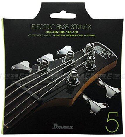 Ibanez Nickel Wound Bass Guitar Strings, 5-Strings also Available: 45-130 5 Strings