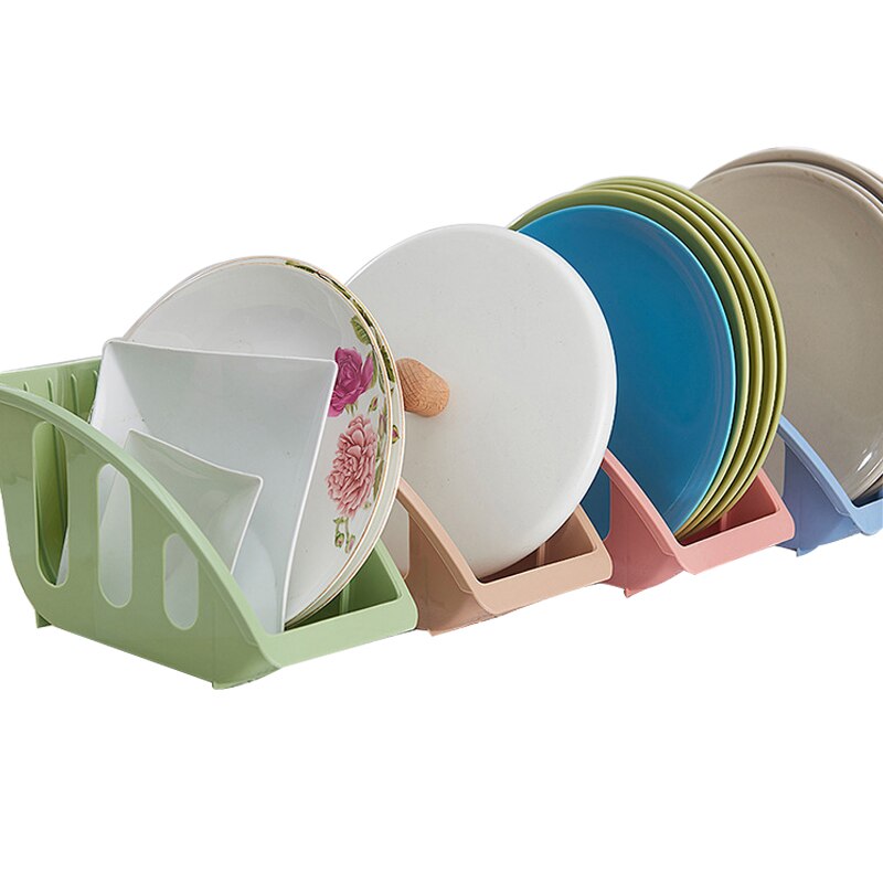 Europa stil plader holder container plade arrangør bordvarebeholder skabplader hylde stativer holdere opbevaring til plade