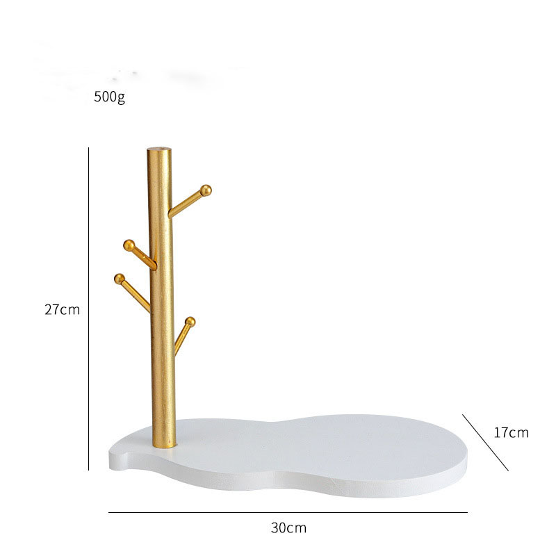 Estante de almacenamiento de llaves de gato bonito, estante de almacenamiento Vertical de llaves de hierro y madera, caja de almacenamiento de entrada con bandeja decorativa, decoraciones de escritorio: Morado