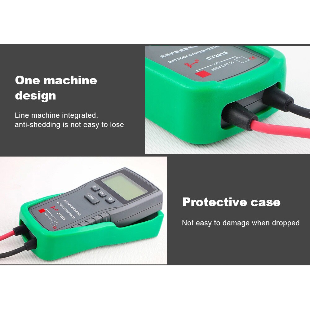 12V Car Battery System Tester Capacity Maximum Electronic load Battery Cranking Charge Test Test Digital Diagnostic Tool