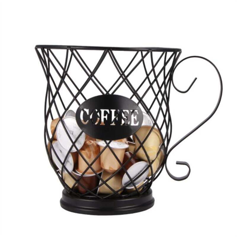 Koffie Capsule Universele Opslag Mand Koffie Cup Mand Vintage Koffie Pod Organizer Houder Voor Home Cafe Hotel Opslag
