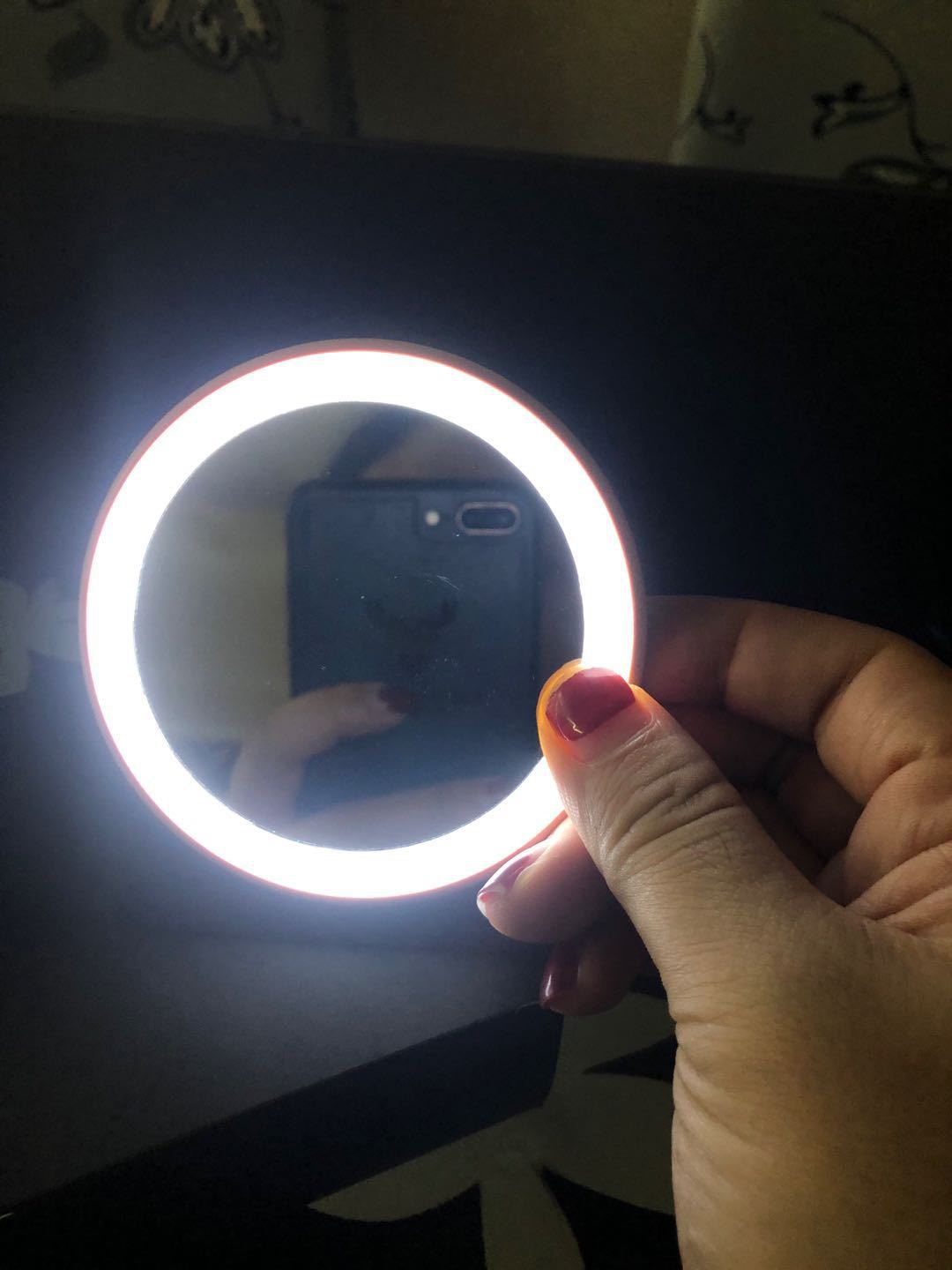 Portable Smart Beauty Makeup Mirror HD Makeup Mirror Led Portable Fill Light Mirror Luminous Makeup Mirror with Light