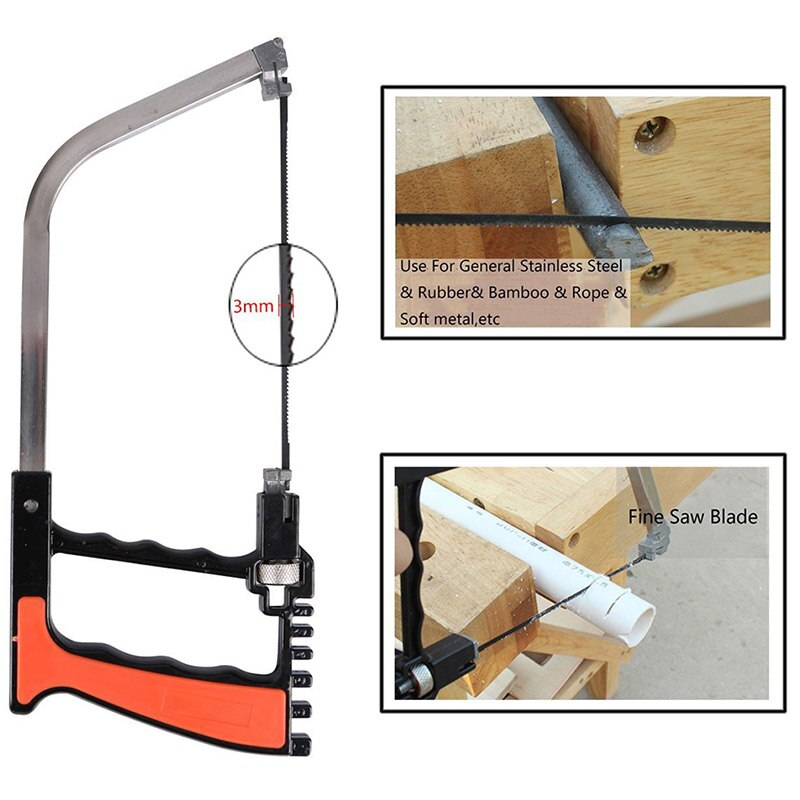 Multifunctional Handsaw Set Woodworking Universal Hand Saw 11 in 1 Mini Hacksaw DIY For Wood Glass Ceramic Tile Metal Saw