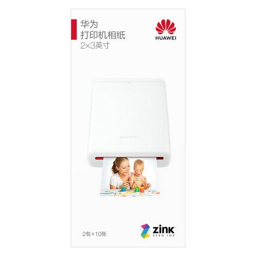 Huawei 2*3 Zoll Zink Foto Papier Für Huawei CV80 Drucker HP Kanon Zoemini LG PD261 251 233 239SP foto Papier Fotografico: 20Blätter (1 Kasten)