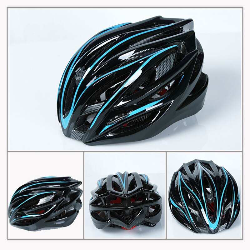 Fiets Helm Casco Mtb Fietsen Mannen Vrouwen Fietsen Road Mountainbike Helm Capacete Da Bicicleta Fietshelm Cascos Bicicleta: Blauw