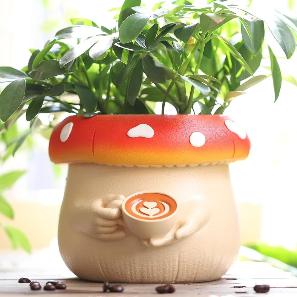 Petit pot de plante décoratif en céramique pour plantes d'intérieur et d'extérieur, jardinière de fleurs mignonne, pot succulent, salle plus lente, 2024: BLANC