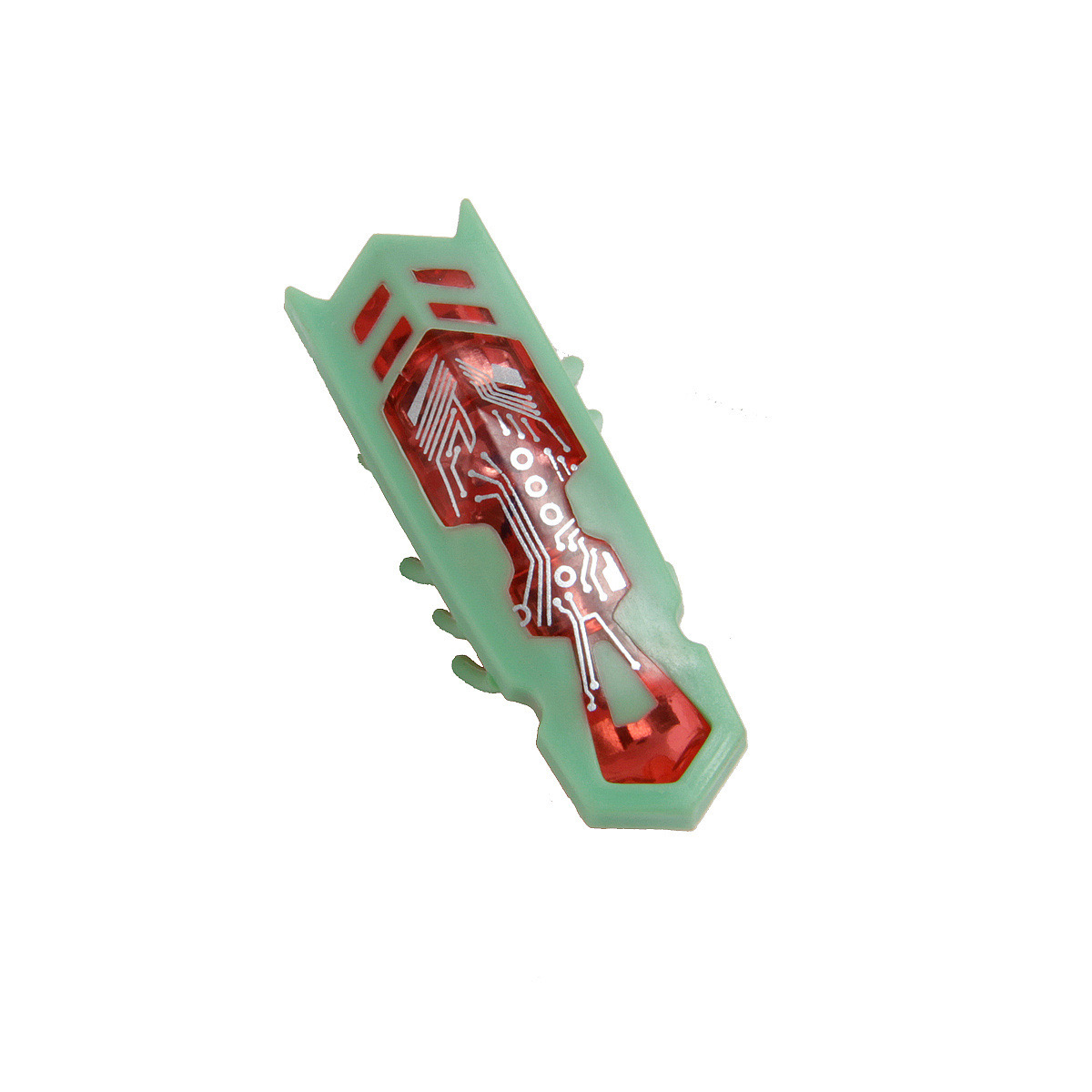 Engraçado minhocas elétricas brinquedos para gatos escape automático mini robô bug vibração inseto brinquedos para gatos bateria operado barata joaninha: Verde