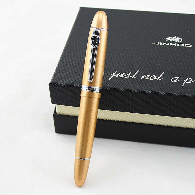 JINHAO 159 Luxury Brand Metal Roller Ball Pen Ballpoint Pens Stationery Office School Suppliers Student JINHAO 450: Burgundy