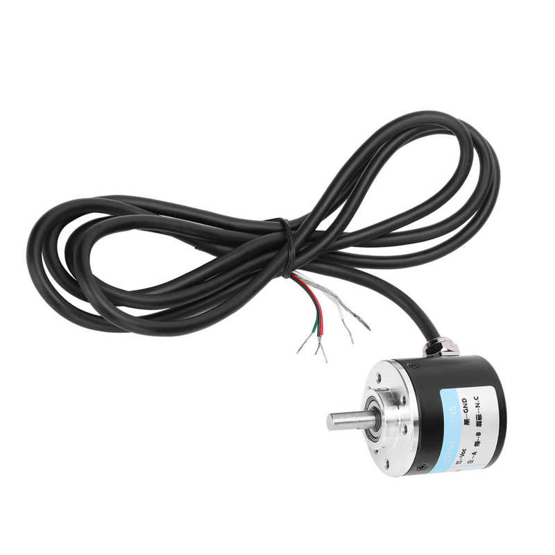 coffee machine Die-Cut Machine Encoder AB 2‑Phase Incremental 5‑24V DC Shaft Encoder for Office Automation