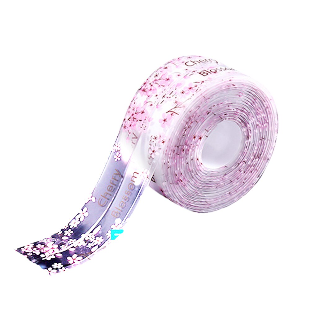 Mold Proof Clear Adhesive Waterproof Kitchen Gap Sink Sealing Strip Tape Bathroom proof tape Sink Bath Sealing Strip Tape: D