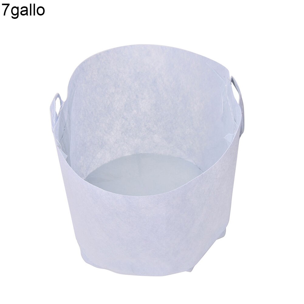2/3/5/7/17 liter stoff vokse poser pustende pottemaker planter råtne posere beholder plante smarte pottemaker med håndtak hageartikler: 7 liter